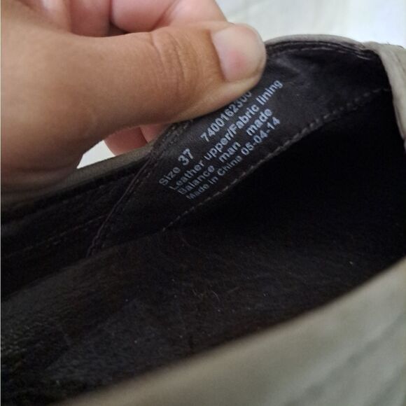 Dansko Gray Suede Slip-on Shoes Size 6.5/7 - Picture 3 of 5